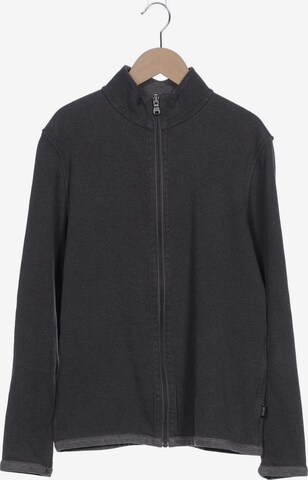 BOSS Sweatshirt & Zip-Up Hoodie in M in Grey: front