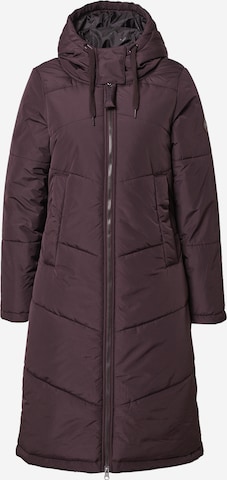 Iriedaily Winter coat 'Paddie' in Purple: front