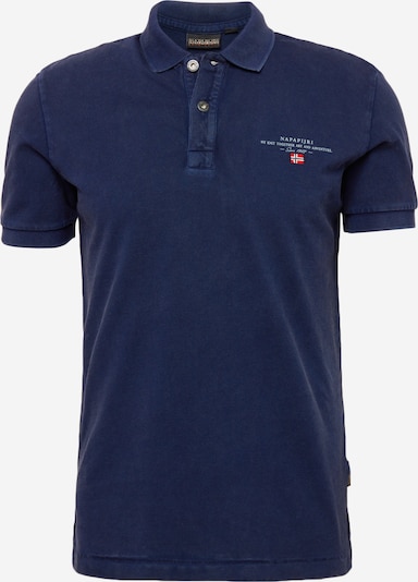 NAPAPIJRI Shirt 'ELBAS' in de kleur Marine / Rood / Wit, Productweergave