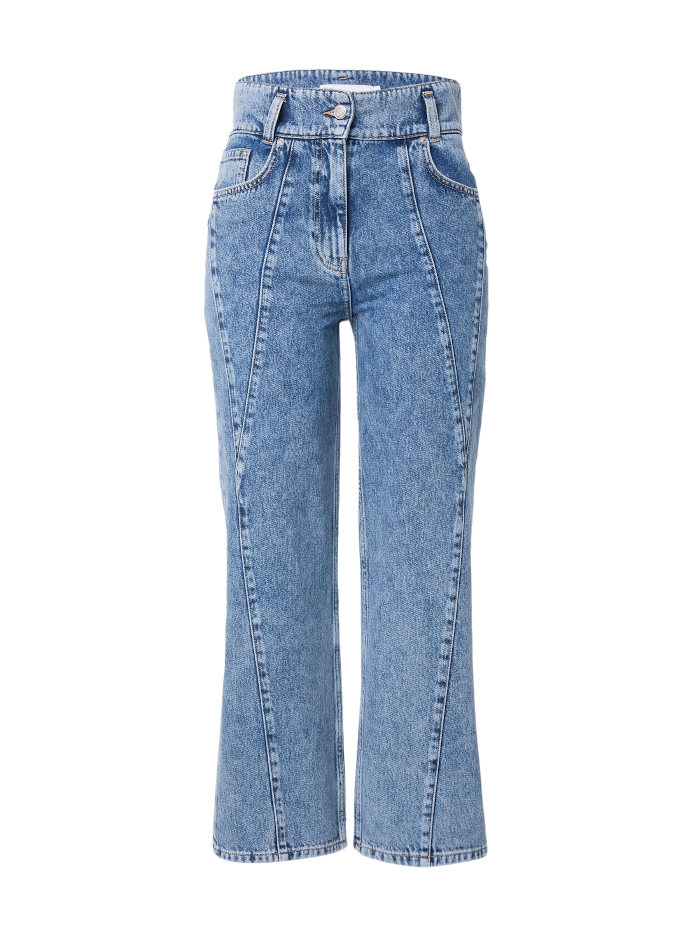 IRO tavaline Teksapüksid, värv sinine: eest vaates