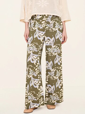 Pantalon 'Frizzante' Odd Molly en vert : devant