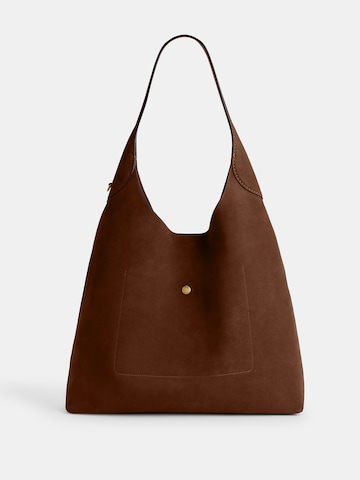 COACH Наплечная сумка в Коричневый