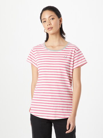 Derbe T-shirt i rosa: framsida