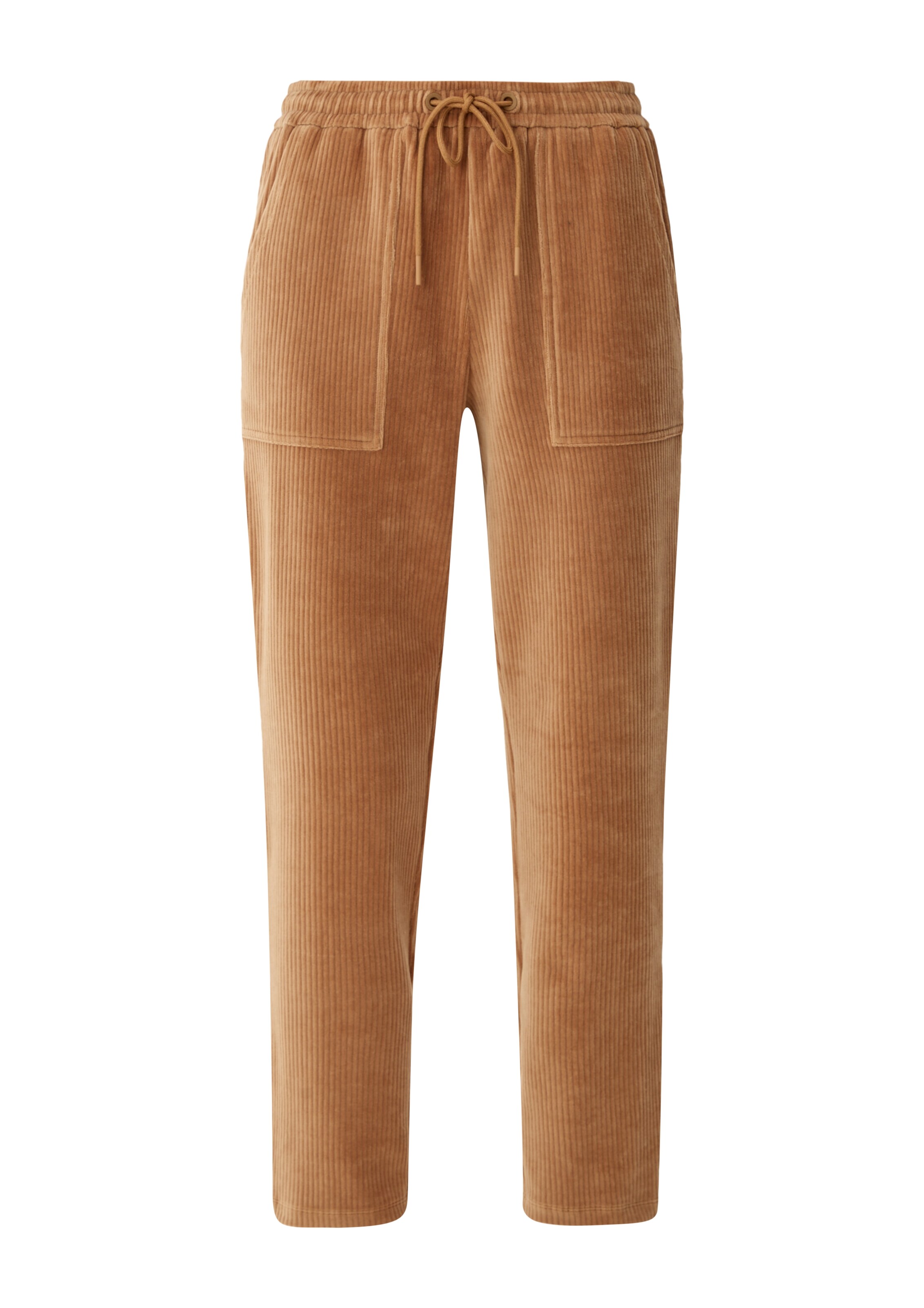 s.Oliver Regular Broek in Bruin: voorkant
