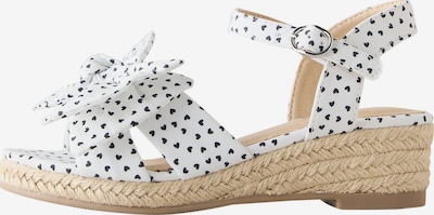 Sandalai iš Next, spalva – juoda / balta, Prekių apžvalga