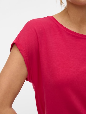 VERO MODA T-Shirt 'VMAVA' in Pink