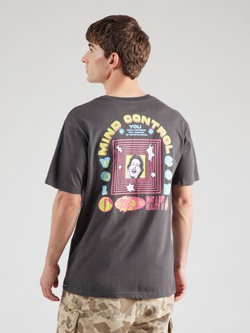 Volcom T-Shirt 'SPACE THING' in Grau: Vorderseite