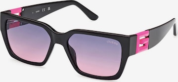 Lunettes de soleil GUESS en rose : devant