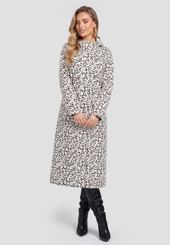 Manteau mi-saison faina en blanc