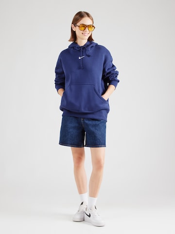 Sweat-shirt 'Phoenix Fleece' Nike Sportswear en bleu