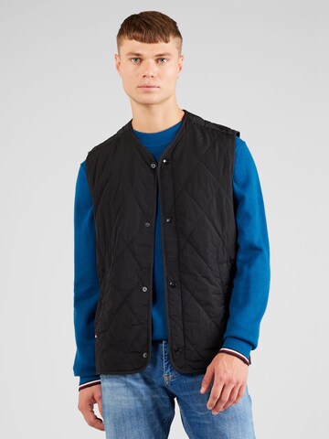 Gilet di TOMMY HILFIGER in nero: frontale