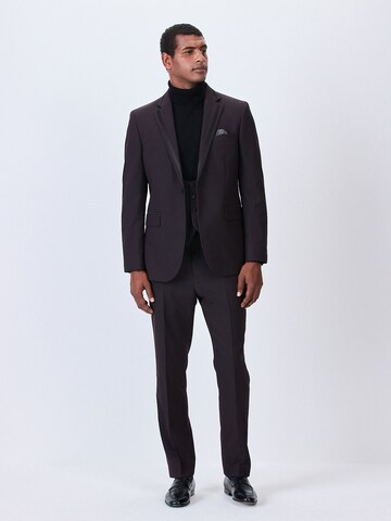 Regular Pantalon à plis Next en noir