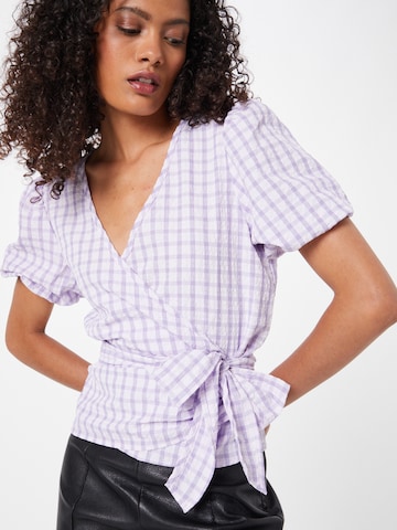 T-shirt 'Pattila' Moves en violet