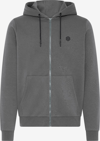 BLEND Sweatvest ' BHTolle ' in Grijs: voorkant