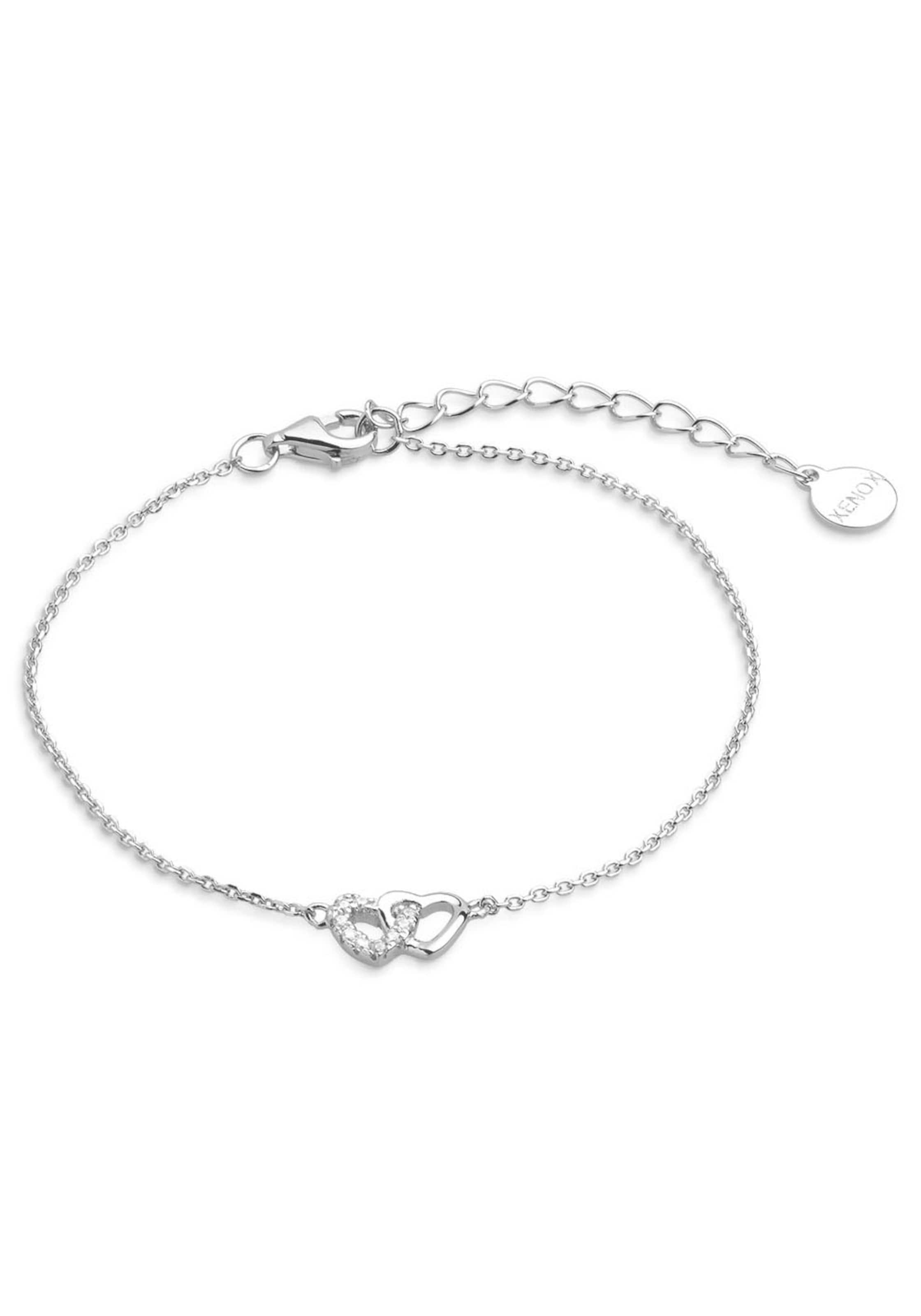 XENOX Bracelet in Silver: front
