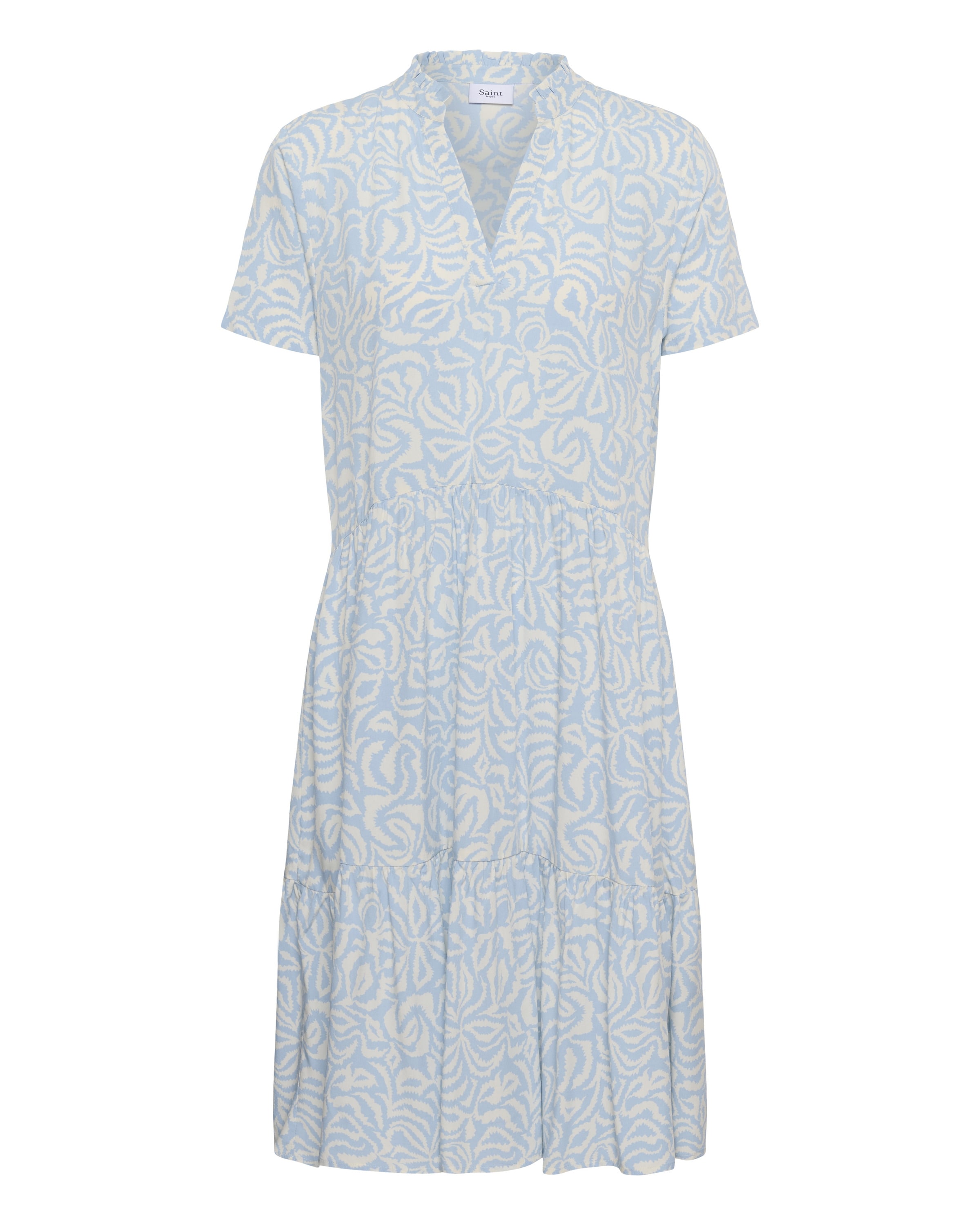 SAINT TROPEZ - Vestido 'Eda' em azul: frente