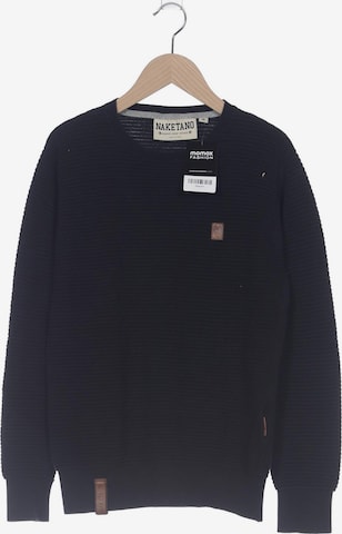 naketano Pullover S in Schwarz: Vorderseite