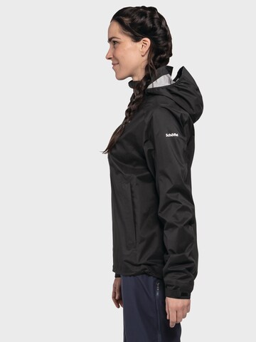Schöffel Outdoorjas 'Tarvis' in Zwart