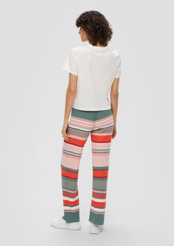 s.Oliver Wide Leg Hose in Mischfarben