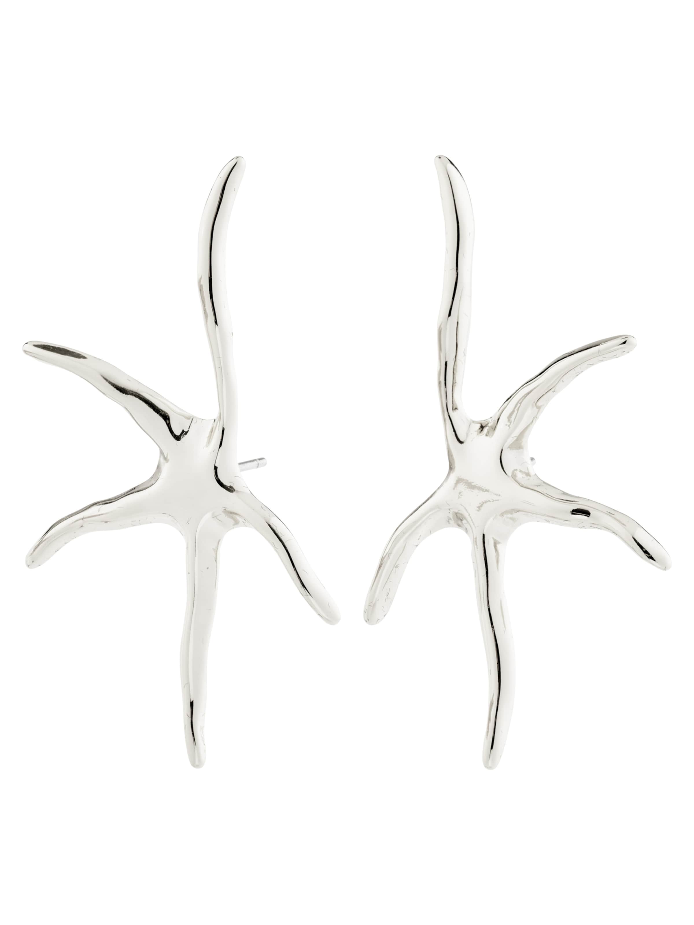 Pilgrim Øreringe ' Prism ' i sølv, Produktvisning