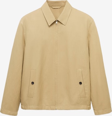 MANGO MAN Välikausitakki 'Panarea' värissä beige: etupuoli