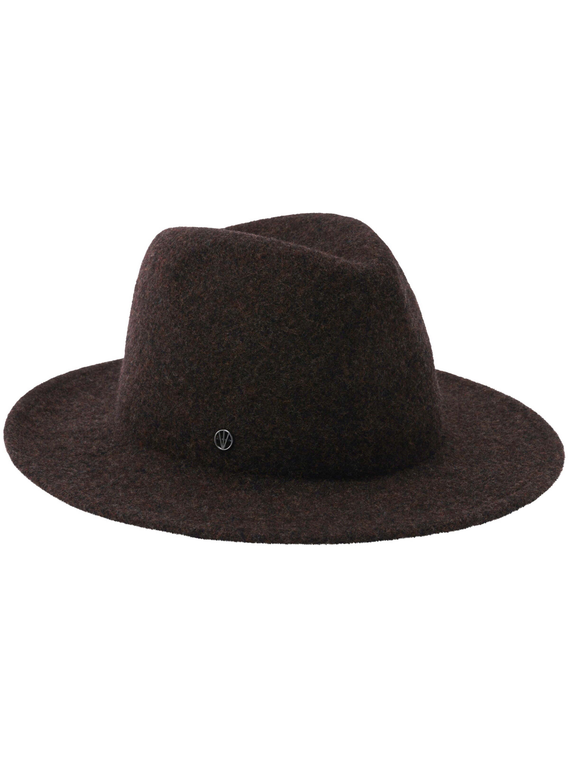 LOEVENICH Hut 'Fedora' in Braun: Vorderseite