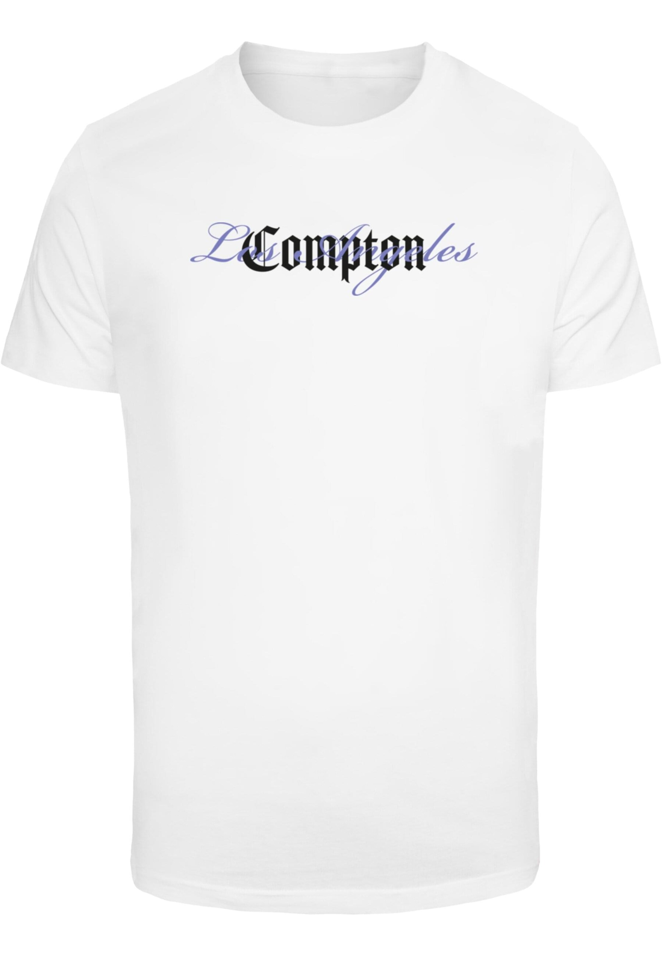 Mister Tee Shirt 'La Compton' in Light purple / Black / White, Item view