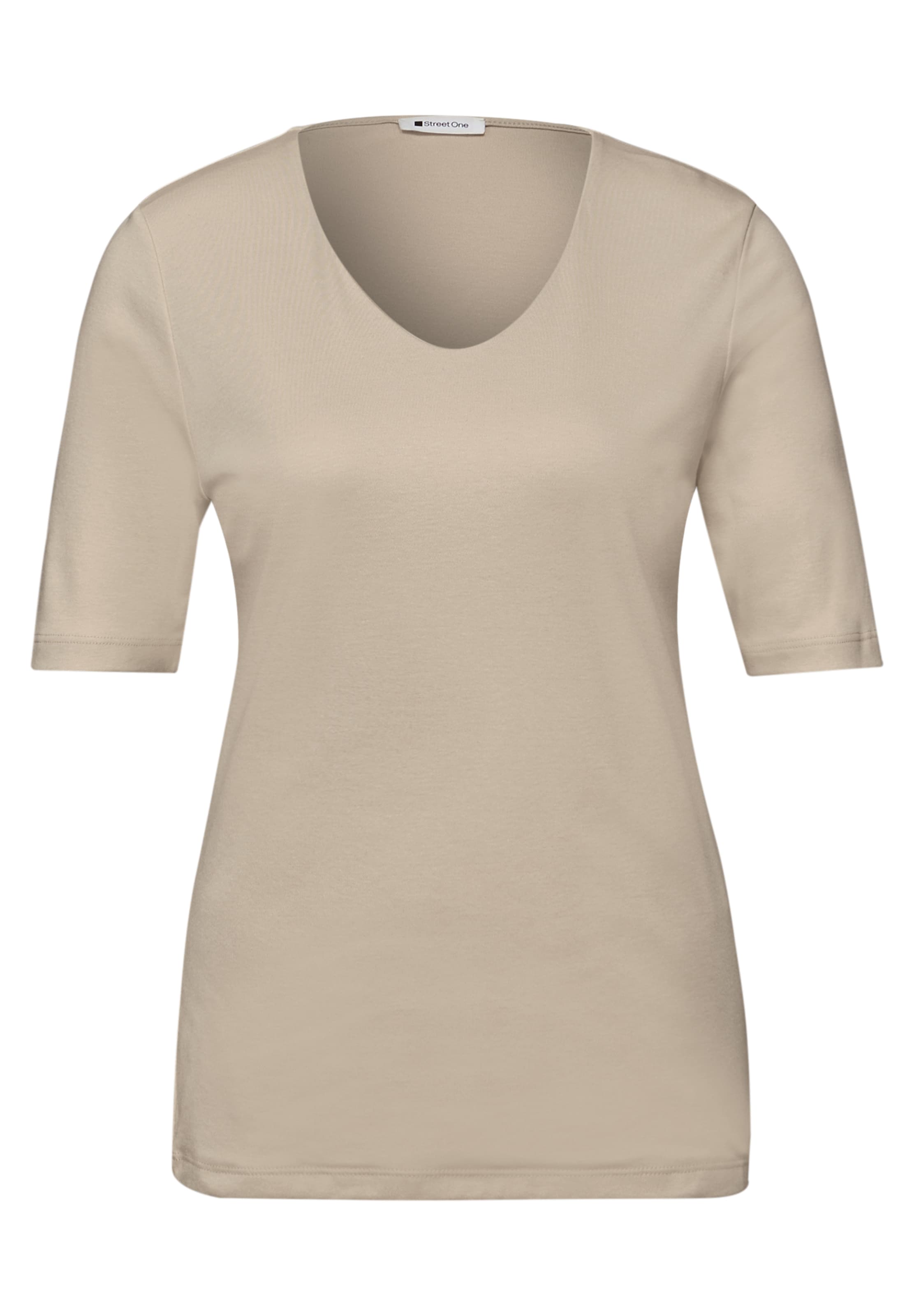 STREET ONE Shirt in Beige: front
