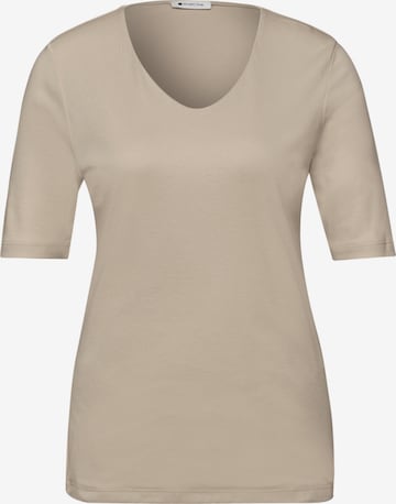 STREET ONE Shirt in Beige: front