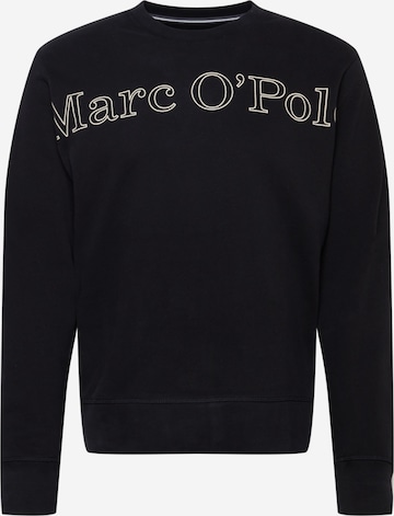 Marc O'Polo Sweatshirt in Schwarz: predná strana