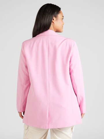 ONLY Carmakoma Blazer 'LANA-BERRY' in Pink