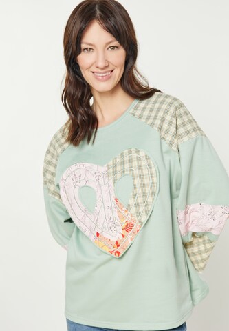 usha BLUE LABEL Blouse in Green