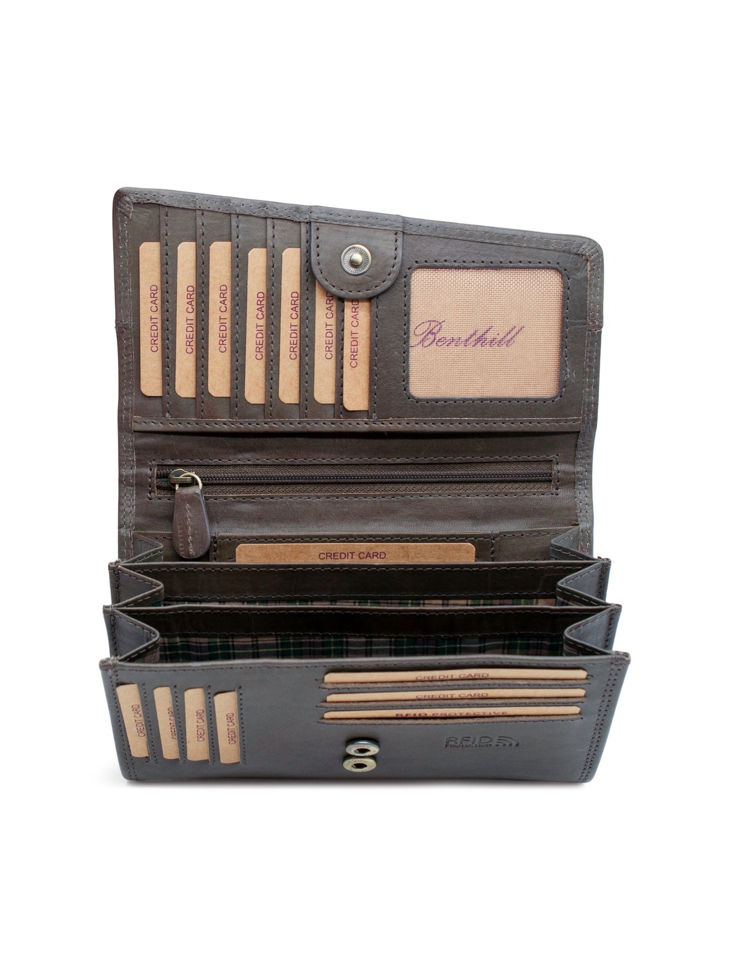 Benthill Wallet in Grey