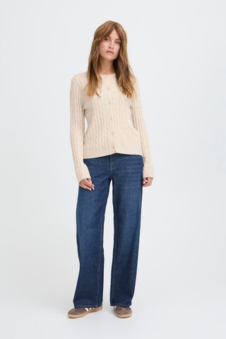 Cardigan 'STEFFI' Pulz en blanc