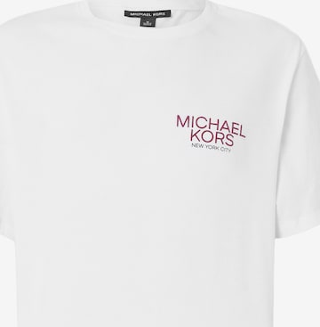 Michael Kors - Camiseta en blanco: frente