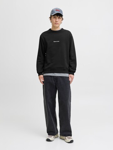 JACK & JONES - Sweatshirt 'JORNORREBRO' em preto