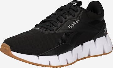 Reebok - Zapatillas de running 'ZIG DYNAMICA' en negro: frente