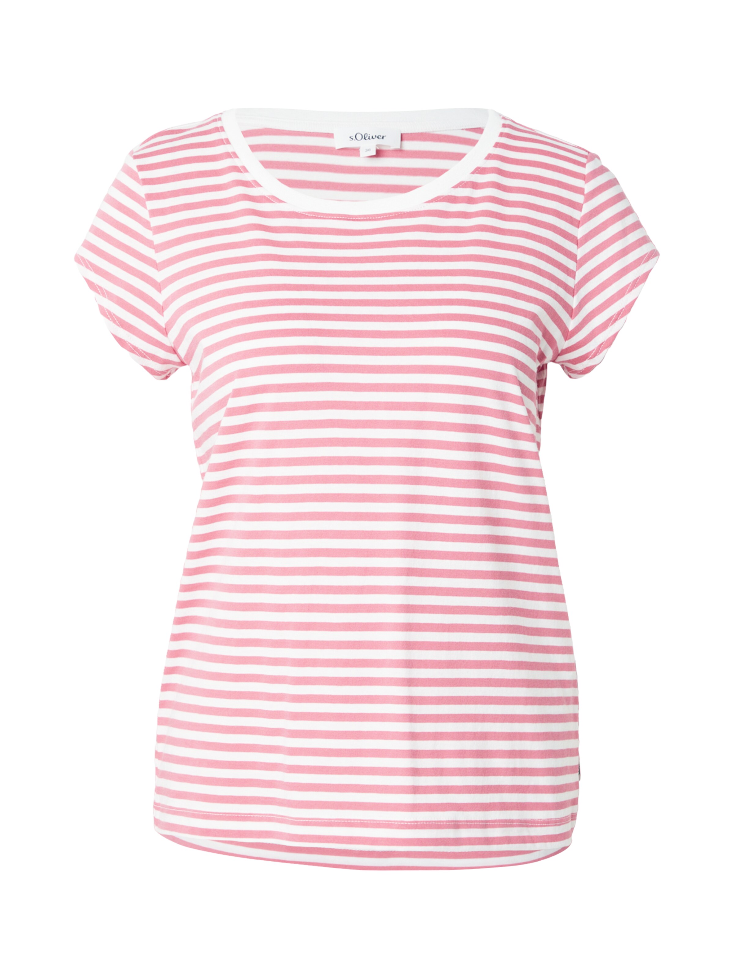 s.Oliver Shirt in Oranje: voorkant