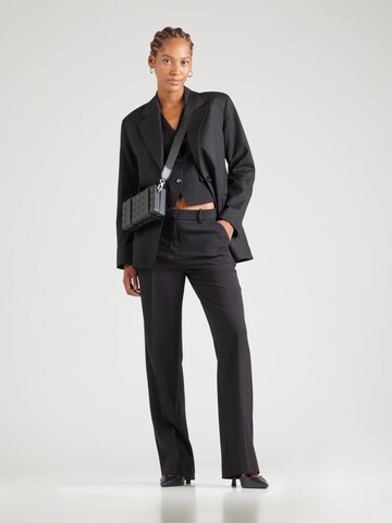 Calvin Klein Regular Pantalon in Zwart