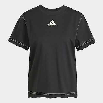 ADIDAS SPORTSWEAR Funktionstopp i svart / vit, Produktvy