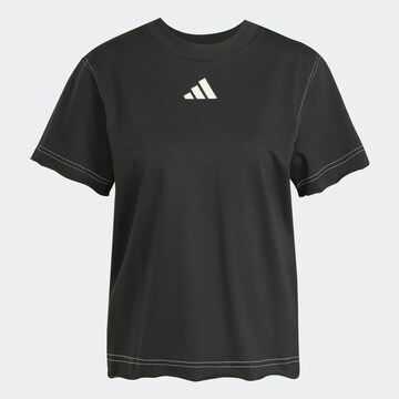 ADIDAS SPORTSWEAR Performance Shirt in Black: front