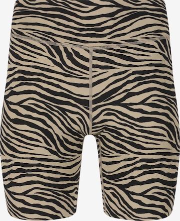 Athlecia Regular Tights 'Larissa' in Braun: Vorderseite