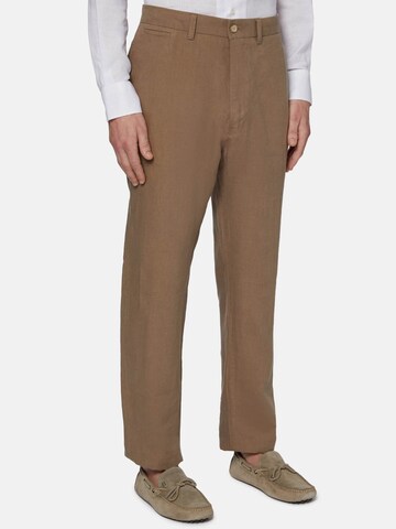 Boggi Milano Regular Pants in Brown: front