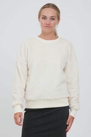 Oxmo Sweater 'ANNICA' in White: front