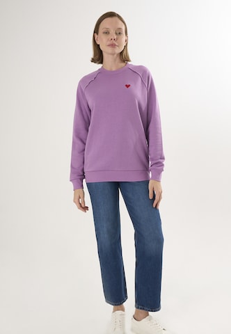 Sweat-shirt Felix Hardy en violet