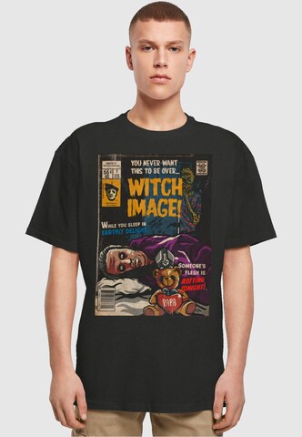 Maglietta 'Ghost - Witch Image Comic Book' di Merchcode in nero: frontale
