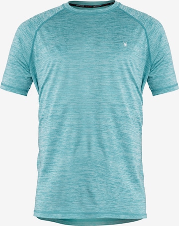 Spyder - Camisa funcionais em azul: frente
