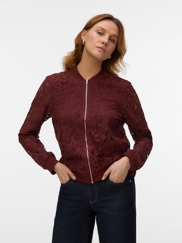 VERO MODA Kurtka przejściowa 'VMHONEY' w kolorze czerwony: przód