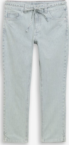 mėlyna TOM TAILOR Prigludęs Džinsai 'Lene': priekis