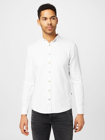 Kronstadt Regular fit Button Up Shirt 'Dean Diego' in White: front